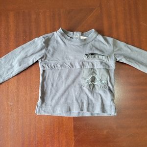 Zara Green Longsleeve Size 3-6 Month